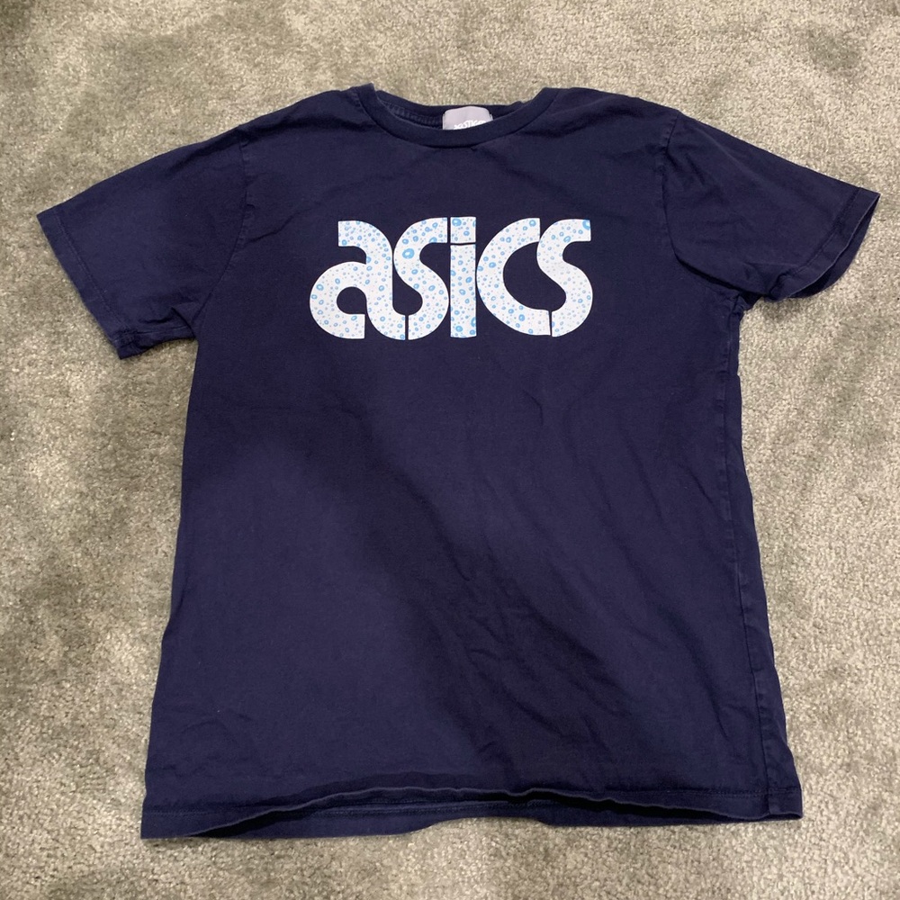 Ascis navy blue tshirt